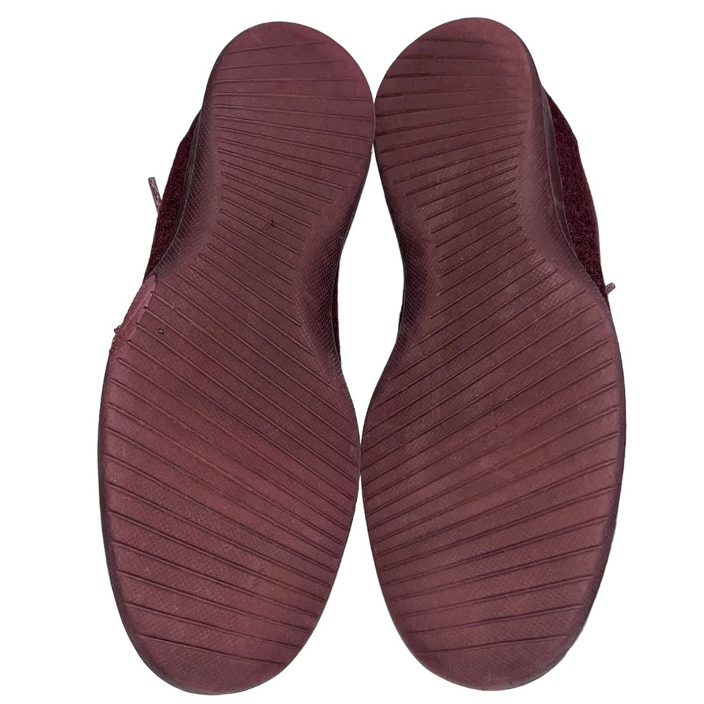 Allbirds Burgundy Wool Runners Running Shoes Sneakers - Picture 9 of 9